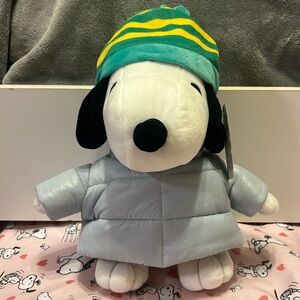 Snoopy Puffer Jacket Plush